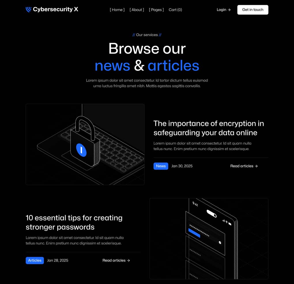 SCGSec X - Blog V1 - Cyber Security SCGSec Security Platform