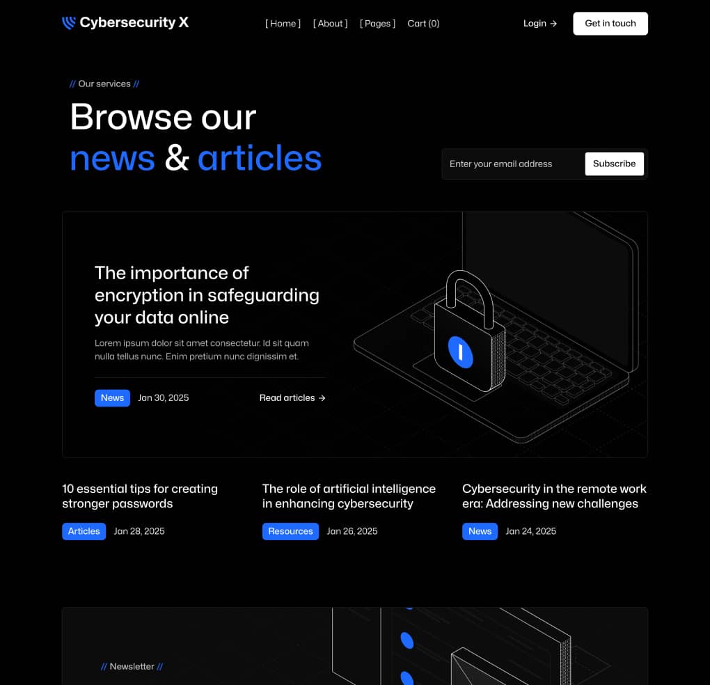 SCGSec X - Blog V2 - Cyber Security SCGSec Security Platform