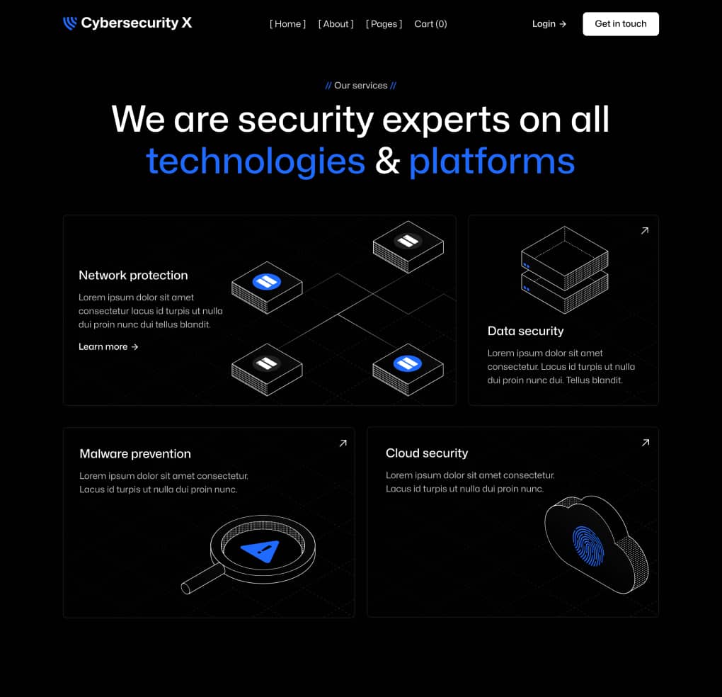 SCGSec X - Features Page - Cyber Security SCGSec Security Platform