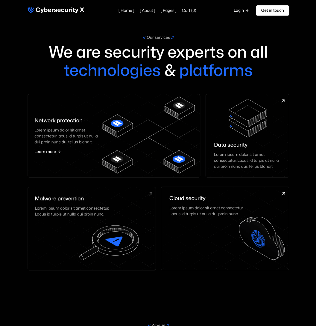 SCGSec X - Features Page - Cyber Security SCGSec Security Platform