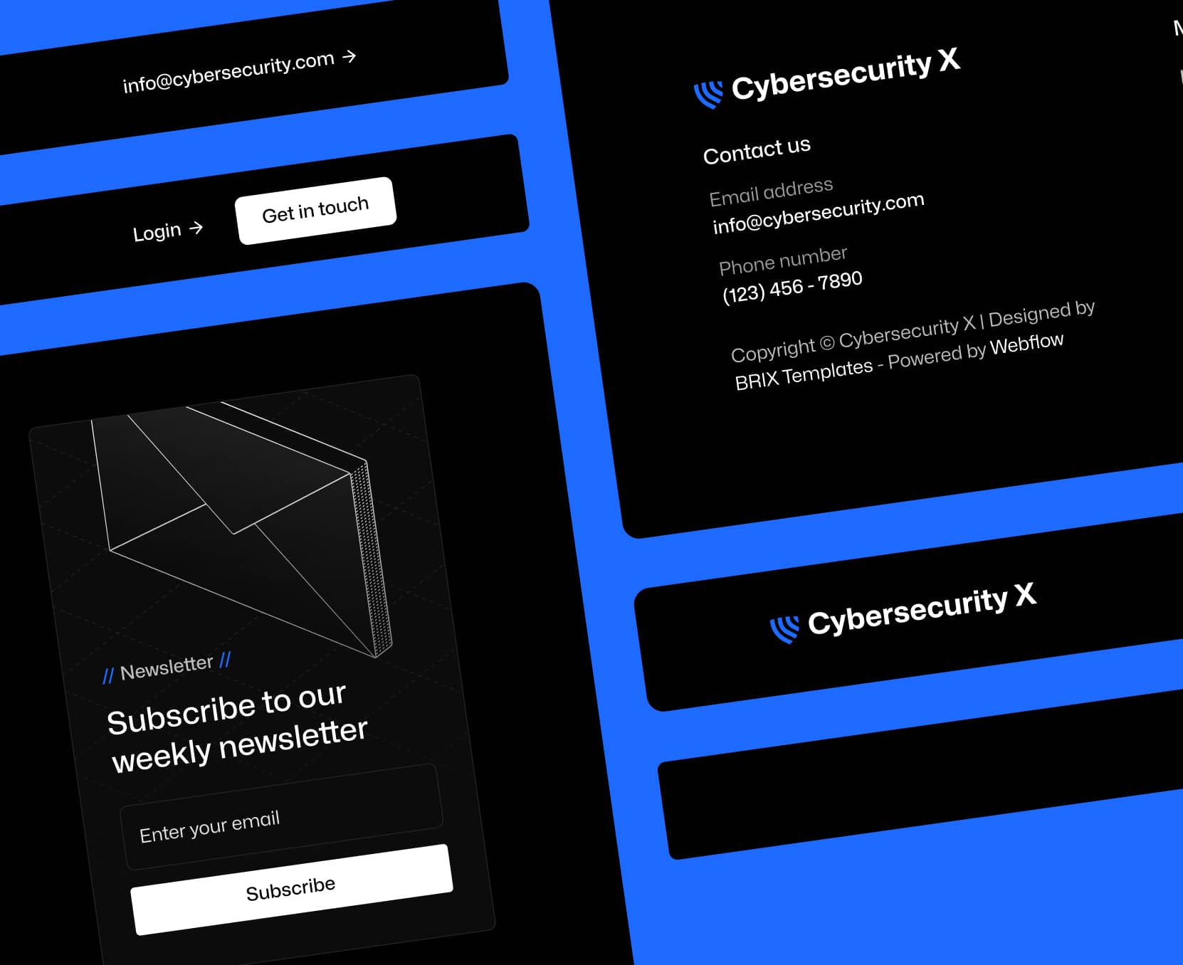 SCGSec X - Notification Bars - Cyber Security SCGSec Security Platform