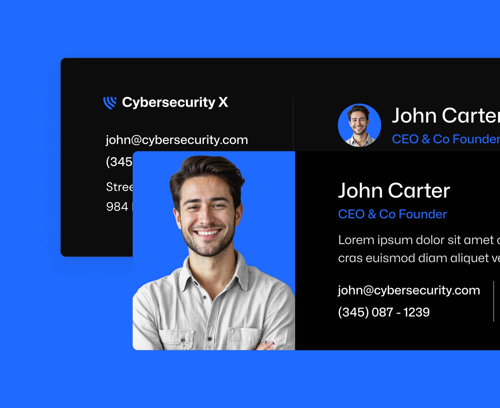 SCGSec X - Email Signature - Cyber Security SCGSec Security Platform