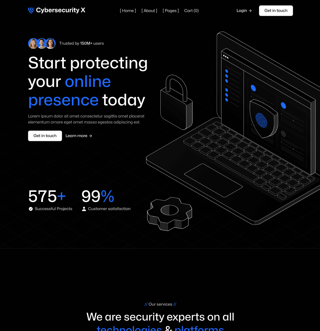 SCGSec X - Home V3 - Cyber Security SCGSec Security Platform